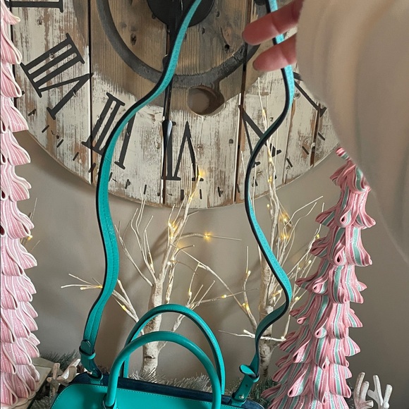 RADLEY LONDON Vibrant Aqua Satchel ♥️♥️BRAND NEW♥️♥️ - Picture 4 of 11